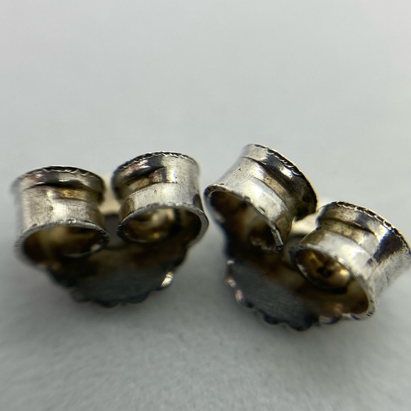 Samuel B. ✨ 18kt & 925 chalcedony dangle earrings - Picture 8 of 8